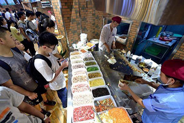承包6500人的学校食堂,每年租金360万,可以做吗?